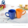Hot Selling Printed Colorful Tea Mugs With Handle